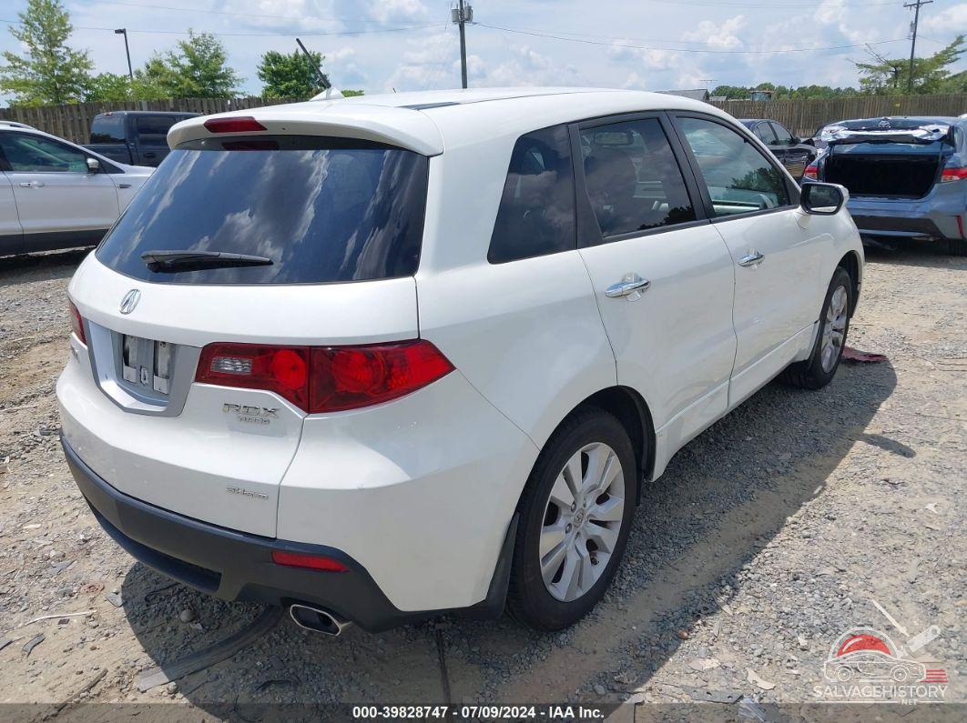 5J8TB1H55AA005396 2010 ACURA RDX photo no. 4