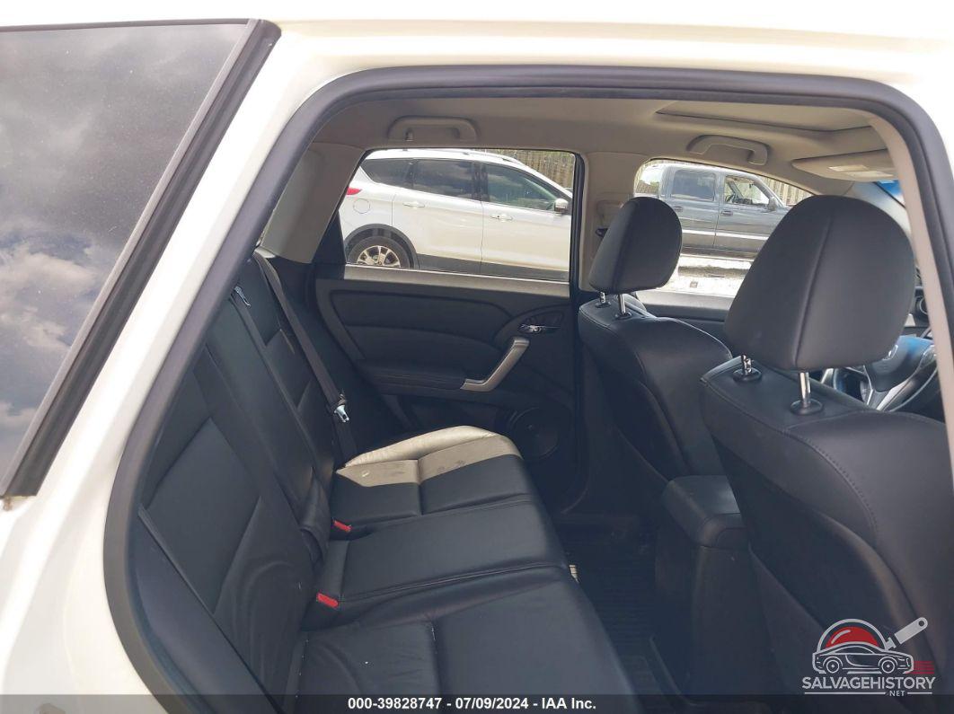 5J8TB1H55AA005396 2010 ACURA RDX photo no. 8