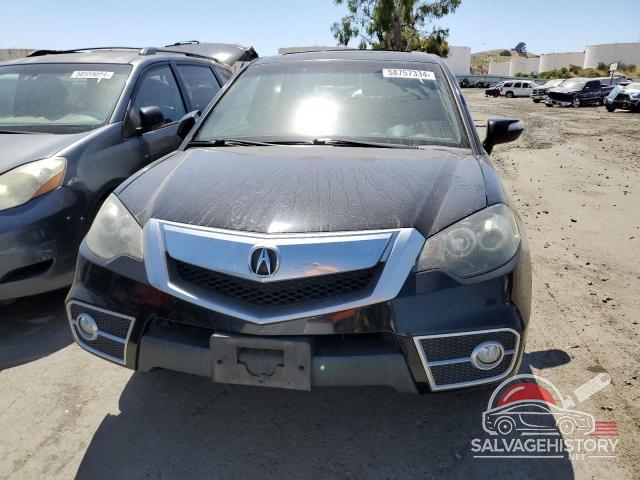 5J8TB2H5XAA001138 2010 ACURA RDX photo no. 5