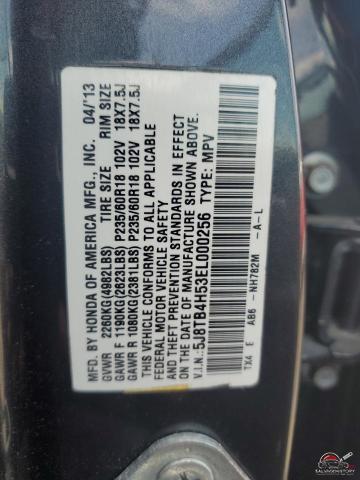 5J8TB4H53EL000256 2014 ACURA RDX photo no. 13