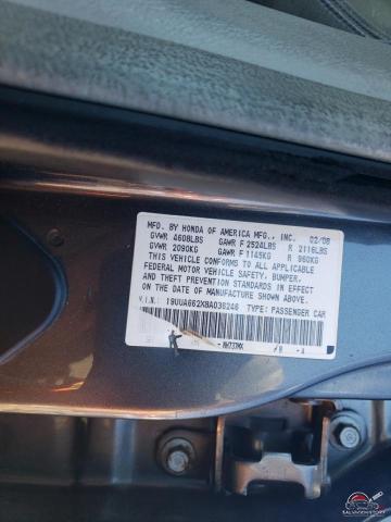 19UUA662X8A036246 2008 ACURA TL photo no. 12