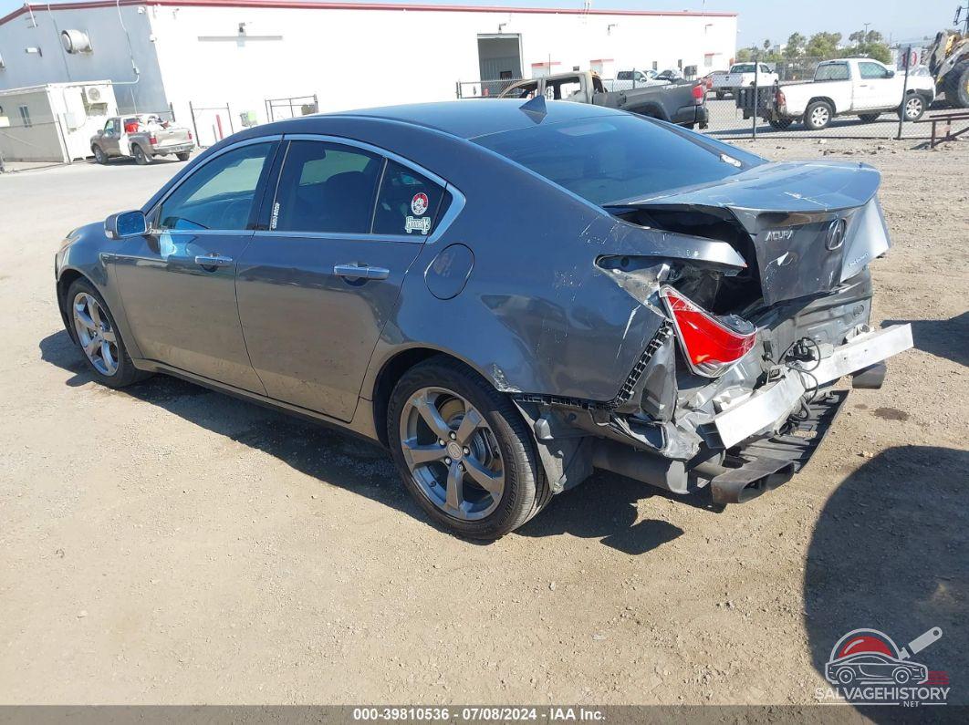 19UUA9F52AA003047 2010 ACURA TL photo no. 3