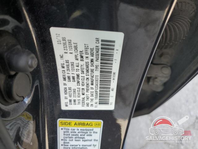 19UUA9F52CA009370 2012 ACURA TL photo no. 12