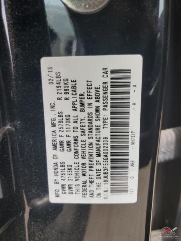 19UUB3F55GA002008 2016 ACURA TLX photo no. 12
