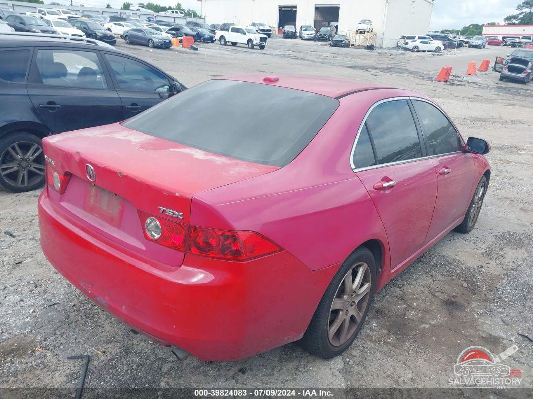 JH4CL96975C001262 2005 ACURA TSX photo no. 4