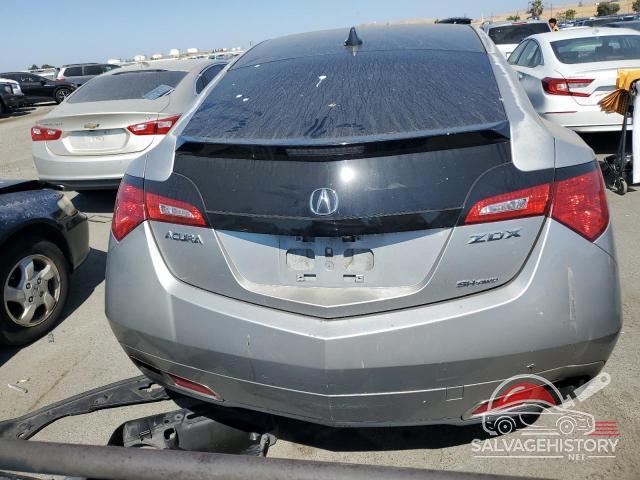 2HNYB1H44BH500472 2011 ACURA ZDX photo no. 6