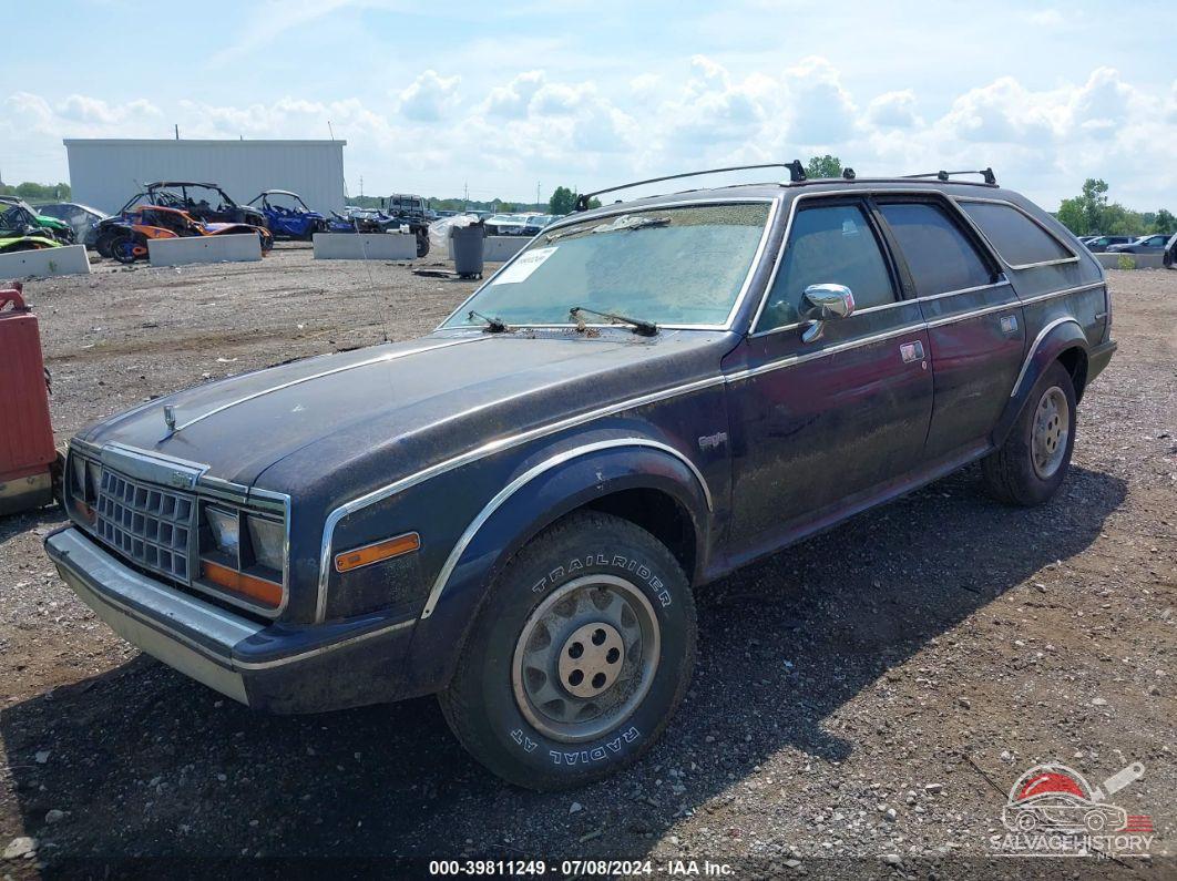 2CCCK385XEB718755 1984 AMERICAN MOTORS EAGLE photo no. 2