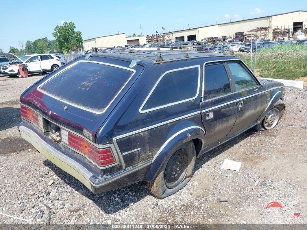 2CCCK385XEB718755 1984 AMERICAN MOTORS EAGLE photo no. 4