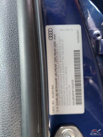 WAUBFGFF9F1092639 2015 AUDI A3 photo no. 12
