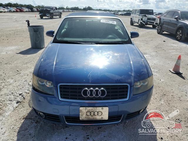 WAUAC48H34K001535 2004 AUDI A4 photo no. 5