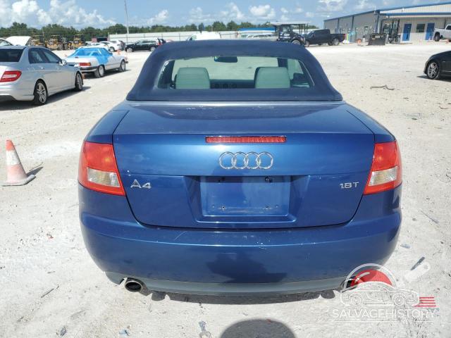 WAUAC48H34K001535 2004 AUDI A4 photo no. 6