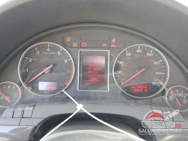 WAULC68EX5A111046 2005 AUDI A4 photo no. 9