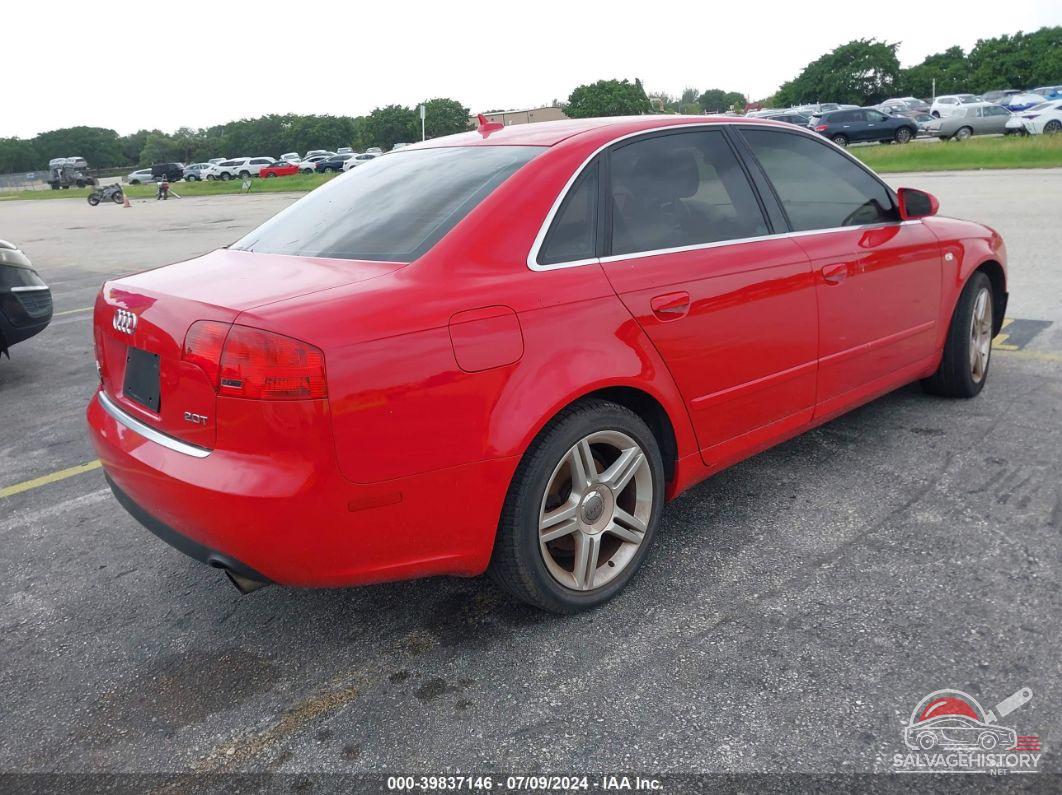 WAUAF78E77A094942 2007 AUDI A4 photo no. 4