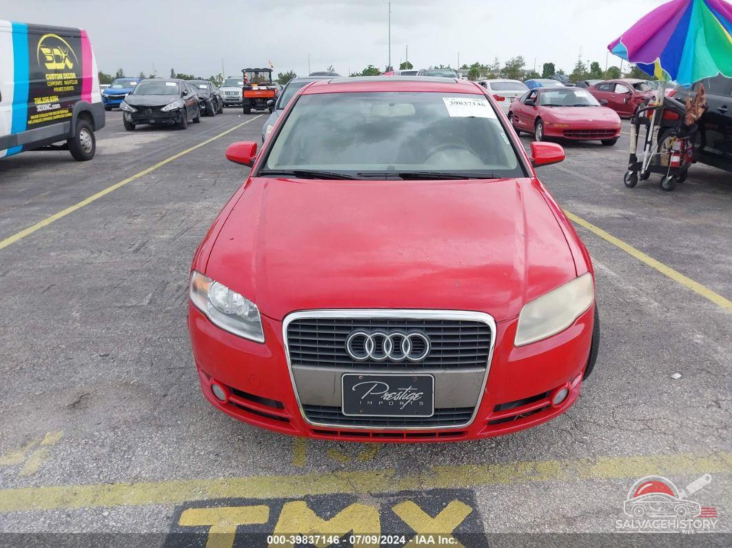 WAUAF78E77A094942 2007 AUDI A4 photo no. 6