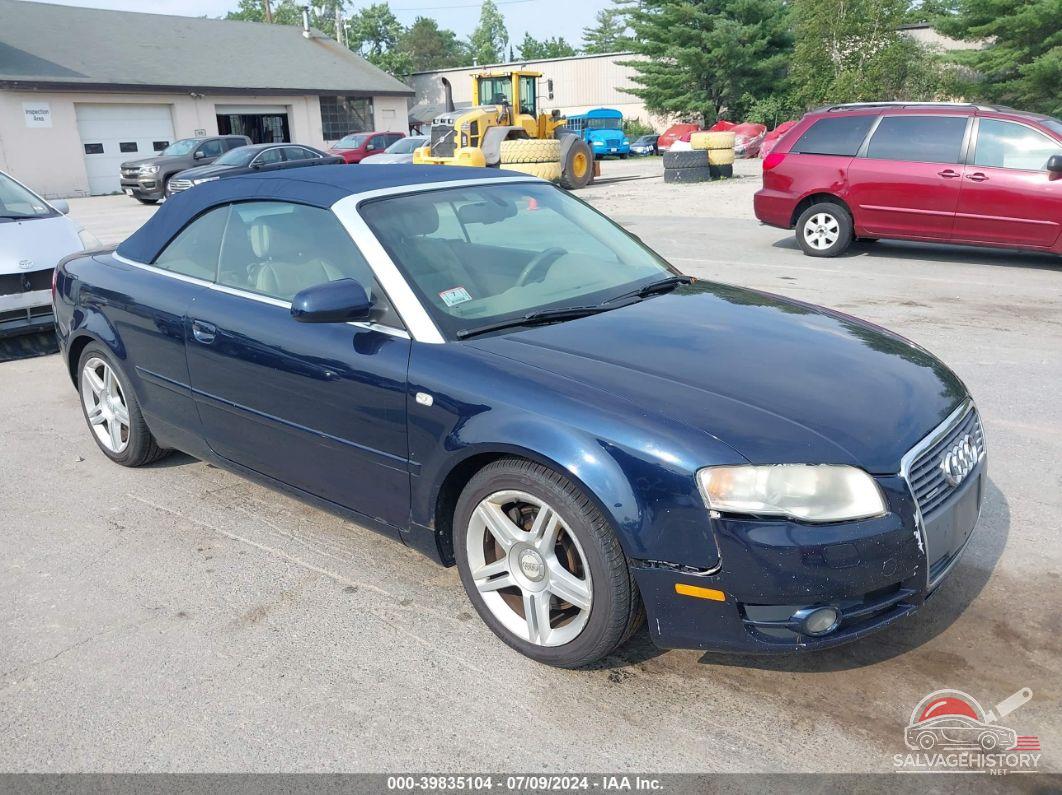 WAUDF48H37K017579 2007 AUDI A4 photo no. 19