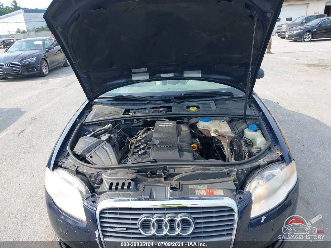 WAUDF48H37K017579 2007 AUDI A4 photo no. 10