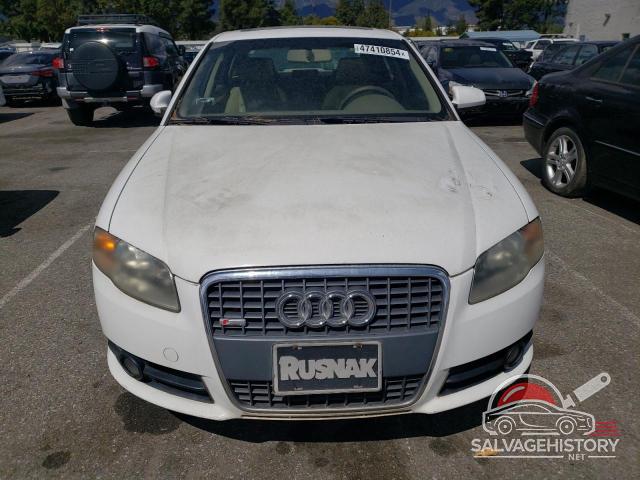 WAUAF78E78A069122 2008 AUDI A4 photo no. 5