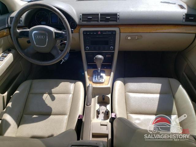 WAUAF78E78A069122 2008 AUDI A4 photo no. 8