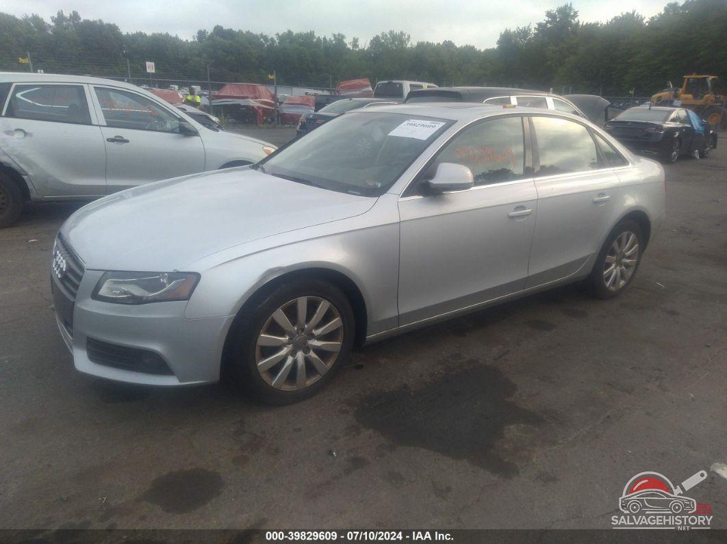 WAUSF78KX9N060404 2009 AUDI A4 photo no. 2