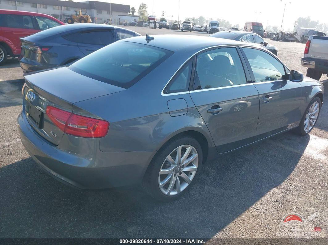 WAUEFAFL5DN043640 2013 AUDI A4 photo no. 4