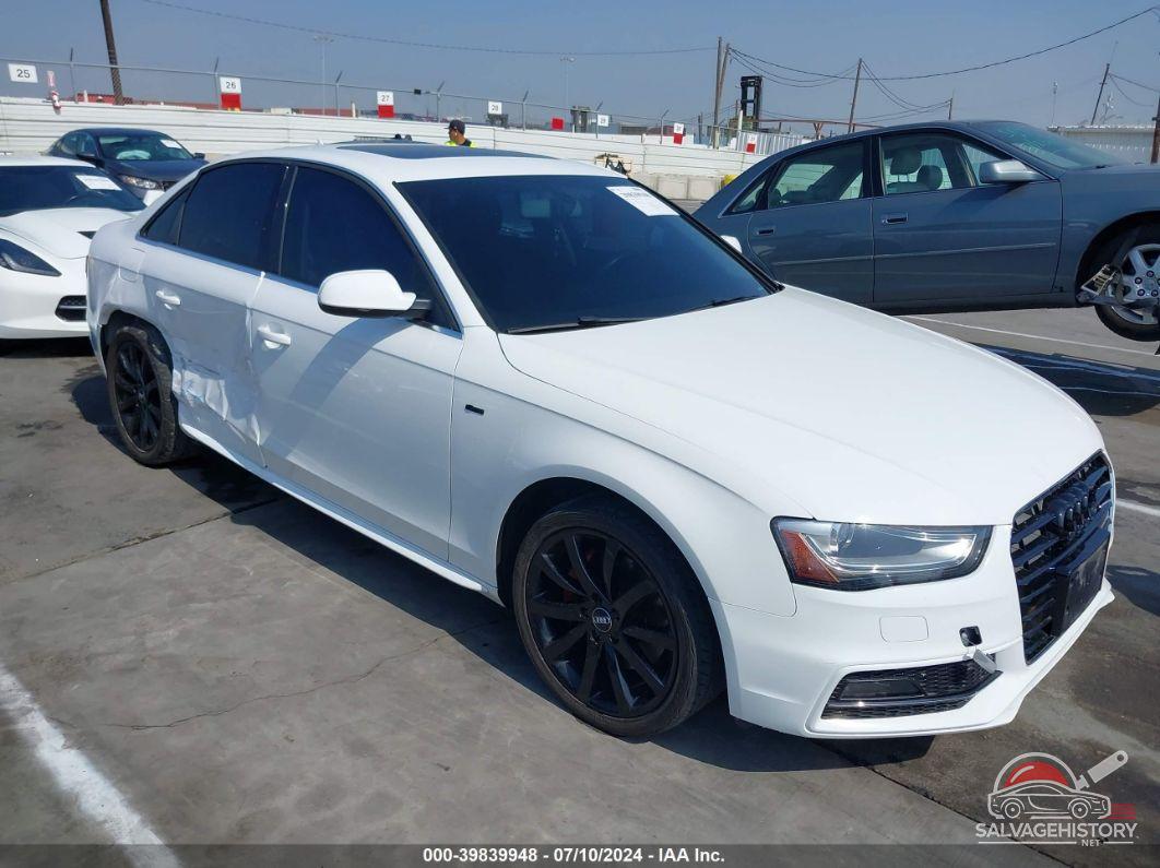 WAUAFAFL9EN025707 2014 AUDI A4 photo no. 1
