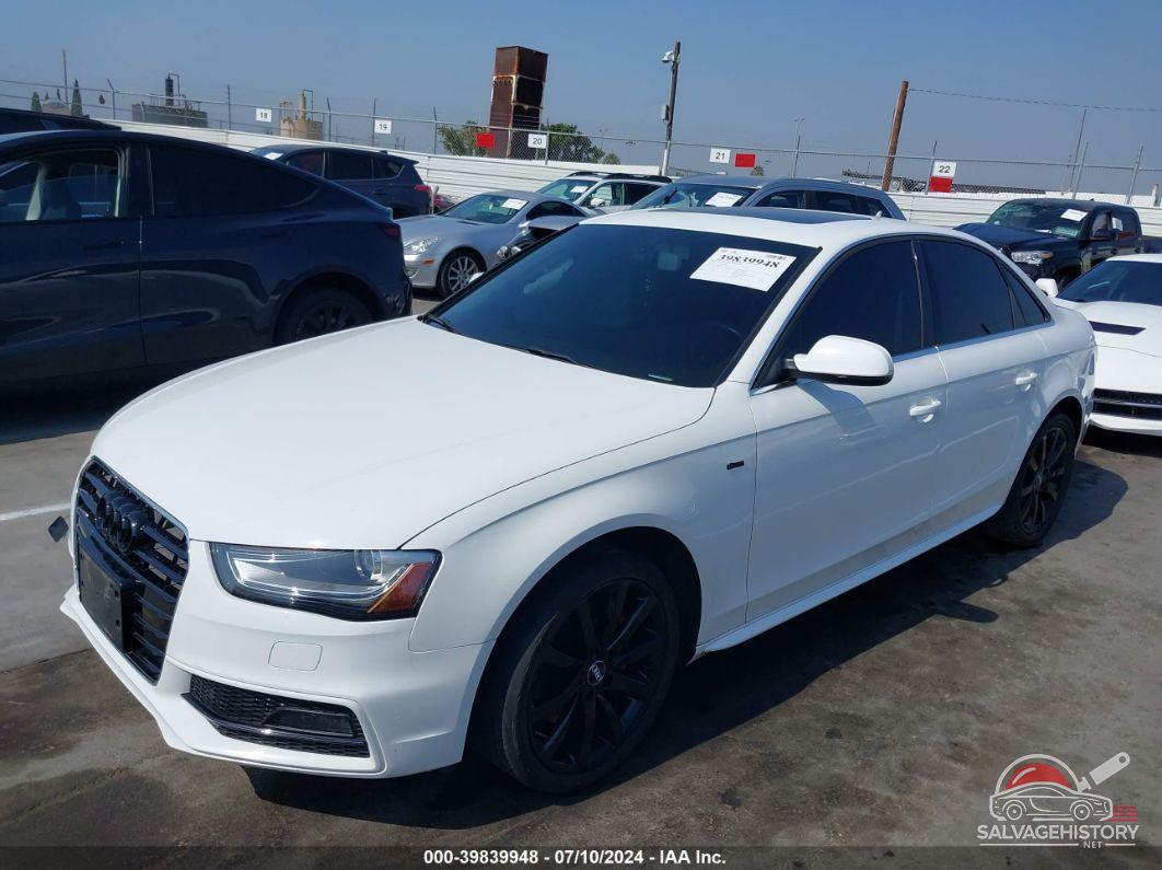 WAUAFAFL9EN025707 2014 AUDI A4 photo no. 2