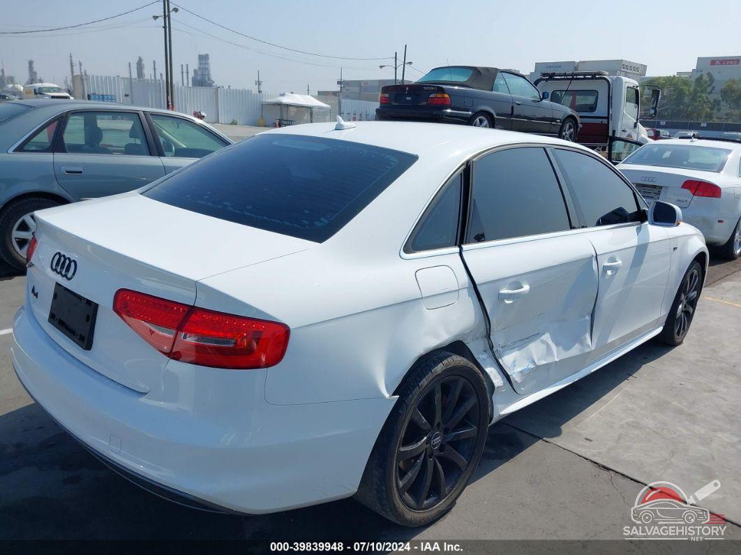 WAUAFAFL9EN025707 2014 AUDI A4 photo no. 4