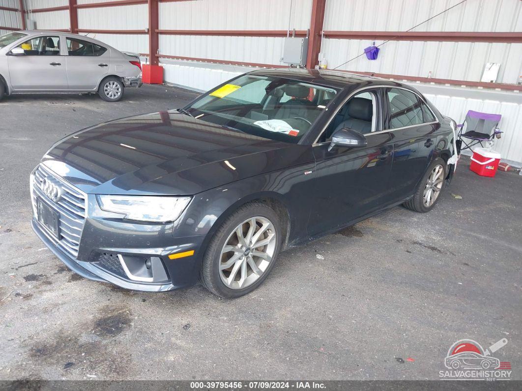 WAUENAF44KN014638 2019 AUDI A4 photo no. 2