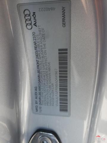 WAULFAFR9BA044967 2011 AUDI A5 photo no. 12