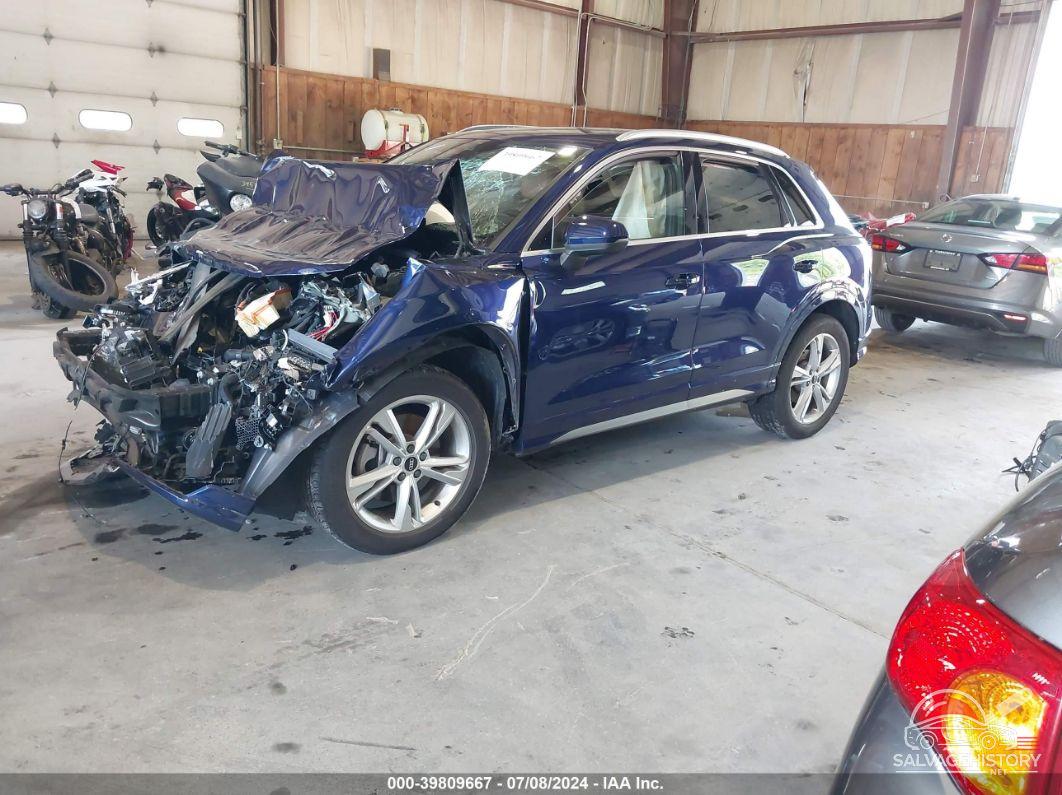 WA1EECF30M1124189 2021 AUDI Q3 photo no. 2