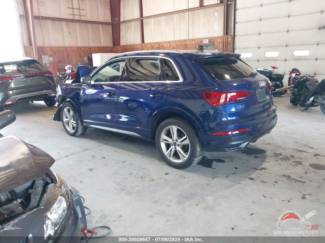 WA1EECF30M1124189 2021 AUDI Q3 photo no. 3