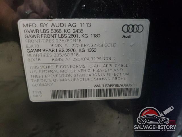 WA1LFAFP8EA060531 2014 AUDI Q5 photo no. 14