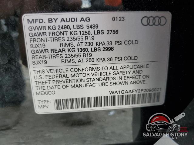 WA1GAAFY2P2098021 2023 AUDI Q5 photo no. 14