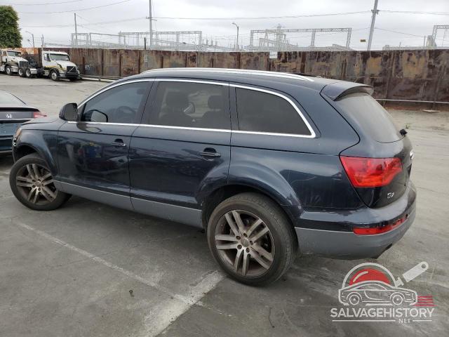 WA1BY74L97D100769 2007 AUDI Q7 photo no. 2