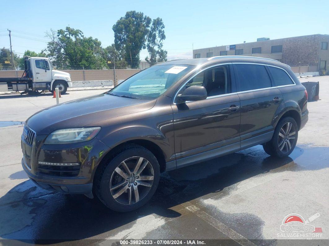 WA1LGAFE6BD009647 2011 AUDI Q7 photo no. 2