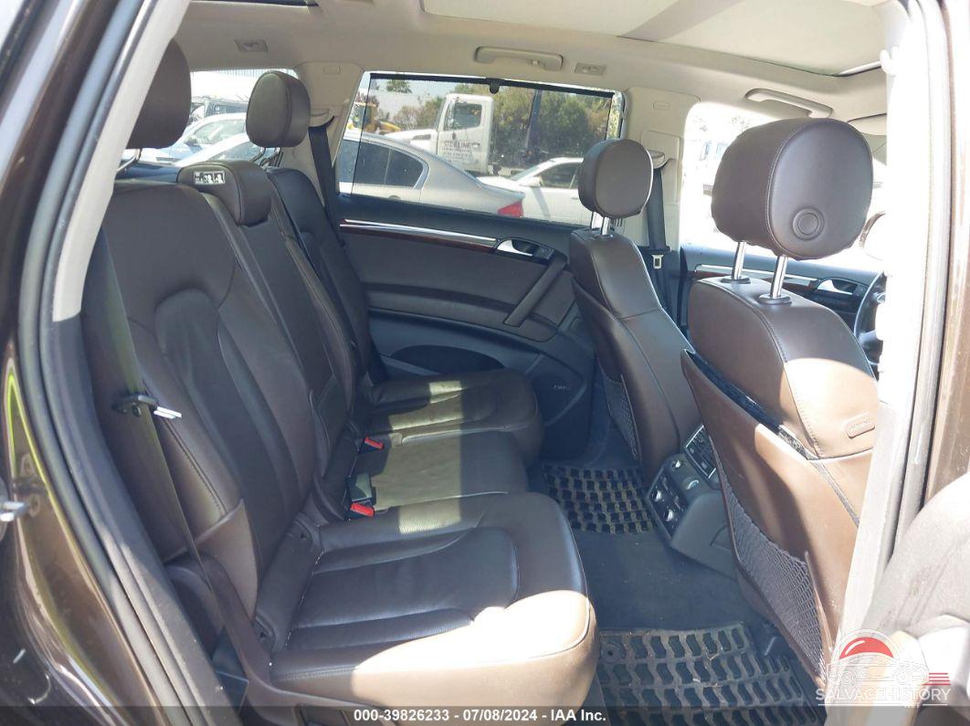 WA1LGAFE6BD009647 2011 AUDI Q7 photo no. 8
