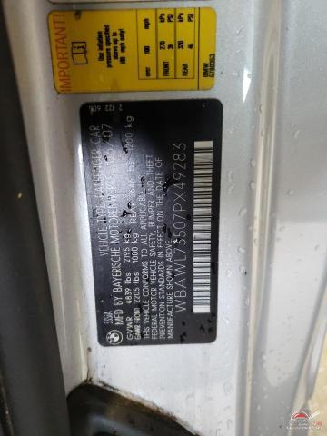 WBAWL73507PX49283 2007 BMW 3 SERIES photo no. 12