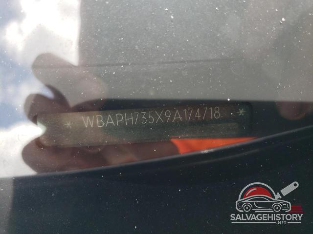 WBAPH735X9A174718 2009 BMW 3 SERIES photo no. 12