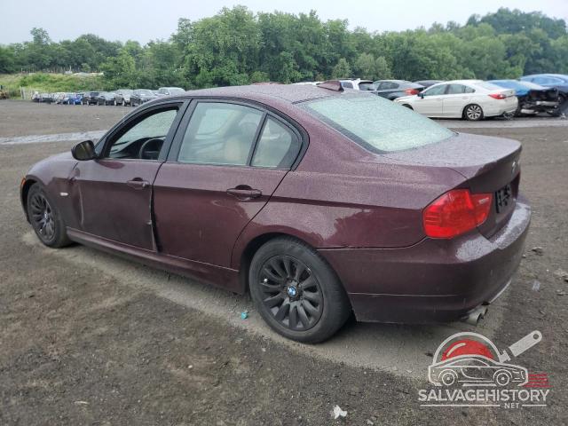 WBAPH77519NL82134 2009 BMW 3 SERIES photo no. 2
