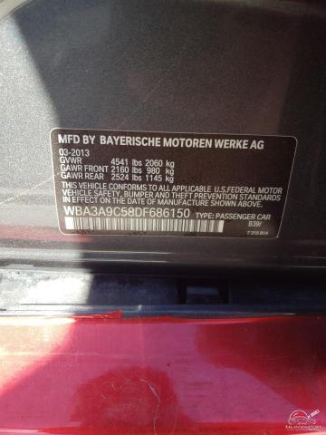 WBA3A9C58DF686150 2013 BMW 3 SERIES photo no. 12