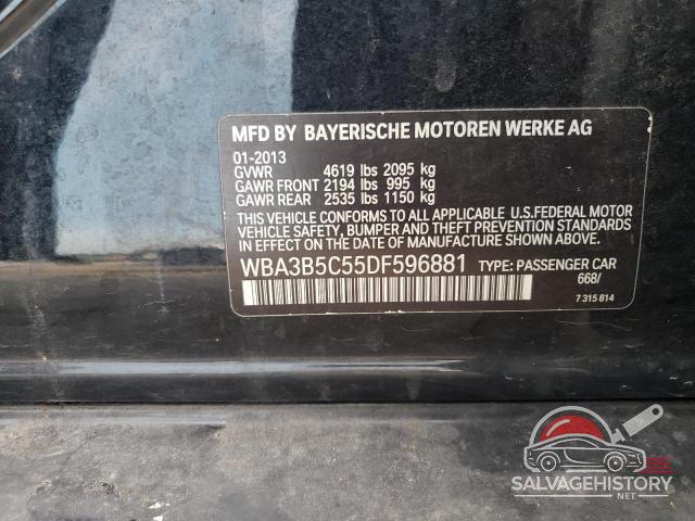 WBA3B5C55DF596881 2013 BMW 3 SERIES photo no. 12
