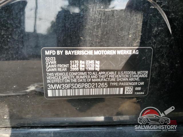 3MW39FS06P8D21265 2023 BMW 3 SERIES photo no. 12