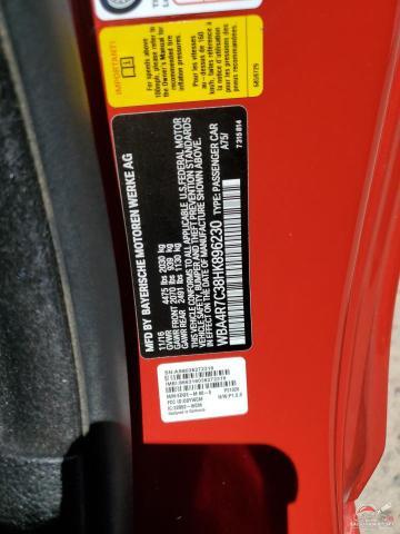WBA4R7C38HK896230 2017 BMW 4 SERIES photo no. 12