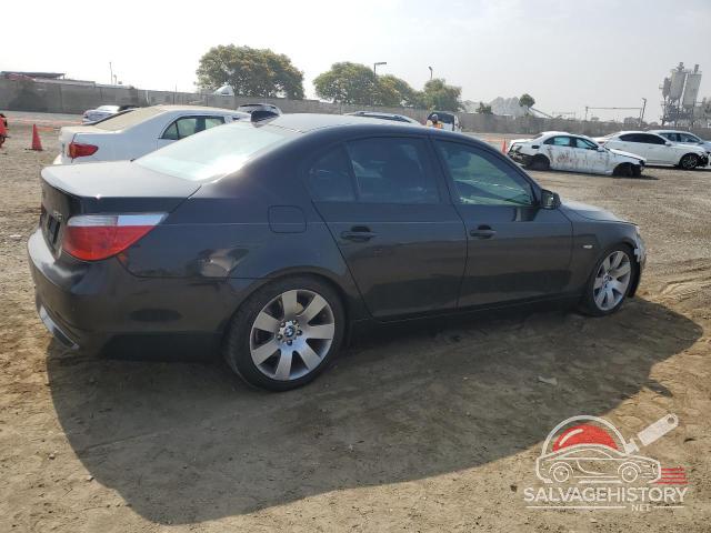 WBANE73567CM57408 2007 BMW 5 SERIES photo no. 3
