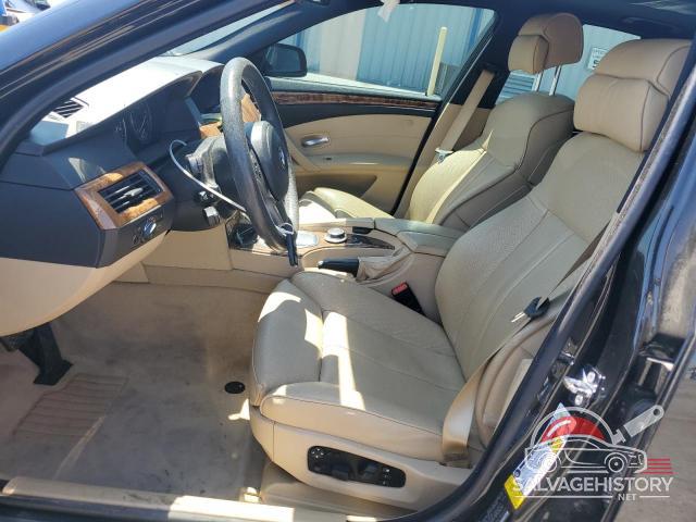 WBANV93548CW56521 2008 BMW 5 SERIES photo no. 7