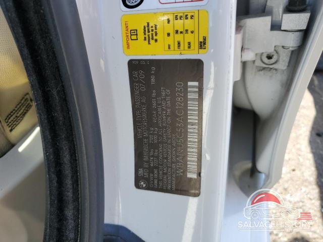 WBANU5C53AC128230 2010 BMW 5 SERIES photo no. 12