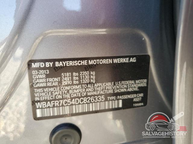WBAFR7C54DC826335 2013 BMW 5 SERIES photo no. 13