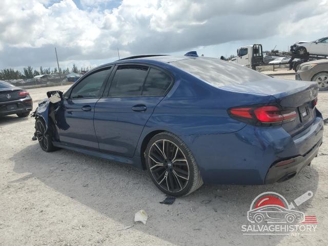 WBA53BH05MWW90891 2021 BMW 5 SERIES photo no. 2