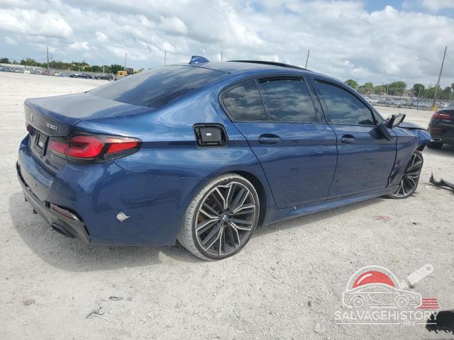 WBA53BH05MWW90891 2021 BMW 5 SERIES photo no. 3