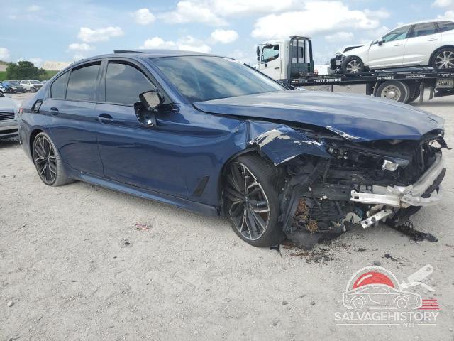 WBA53BH05MWW90891 2021 BMW 5 SERIES photo no. 4